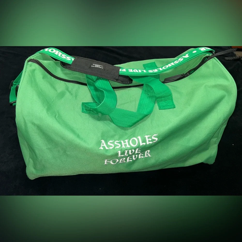 Emotional Baggage Green Duffel Bag - Picture 3 of 12